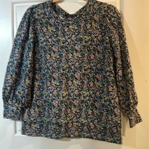 Lift casual floral top 100% cotton